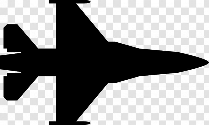 Airplane Aircraft - Monochrome - Jet Transparent PNG