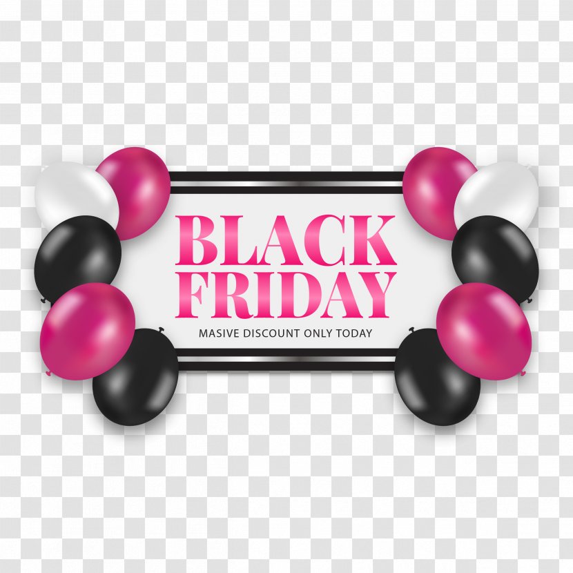 Adobe Illustrator Web Banner Icon - Text - Black Friday Vector Background Transparent PNG