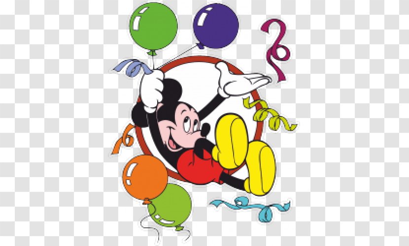 Mickey Mouse Minnie Donald Duck Party Clip Art - Happiness Transparent PNG