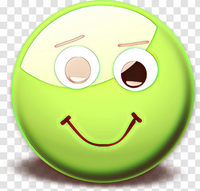 Emoticon - Green - Eye Head Transparent PNG