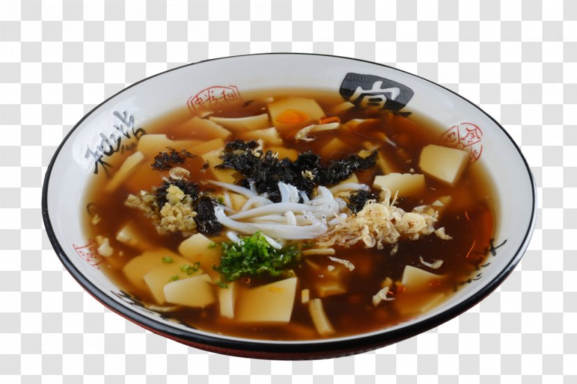 Douhua Miso Soup Doenjang-jjigae Chinese Cuisine - Fermented Bean Curd - Seaweed Shrimp Transparent PNG
