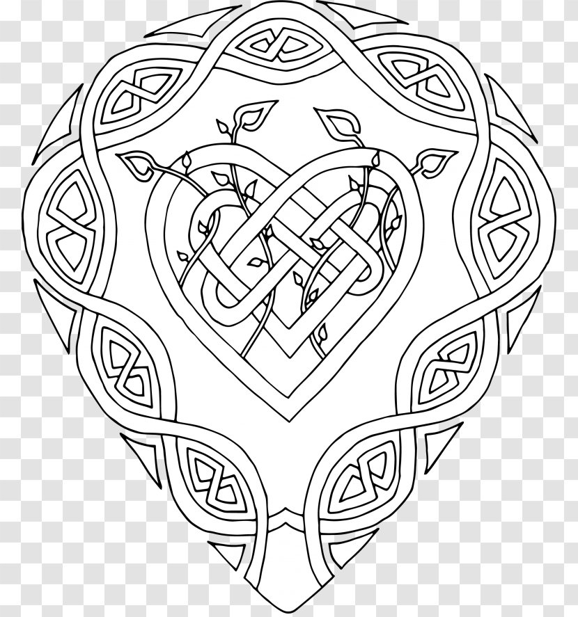 Coloring Book Mandala Celtic Patterns To Colour Pages For Girls - Frame Transparent PNG