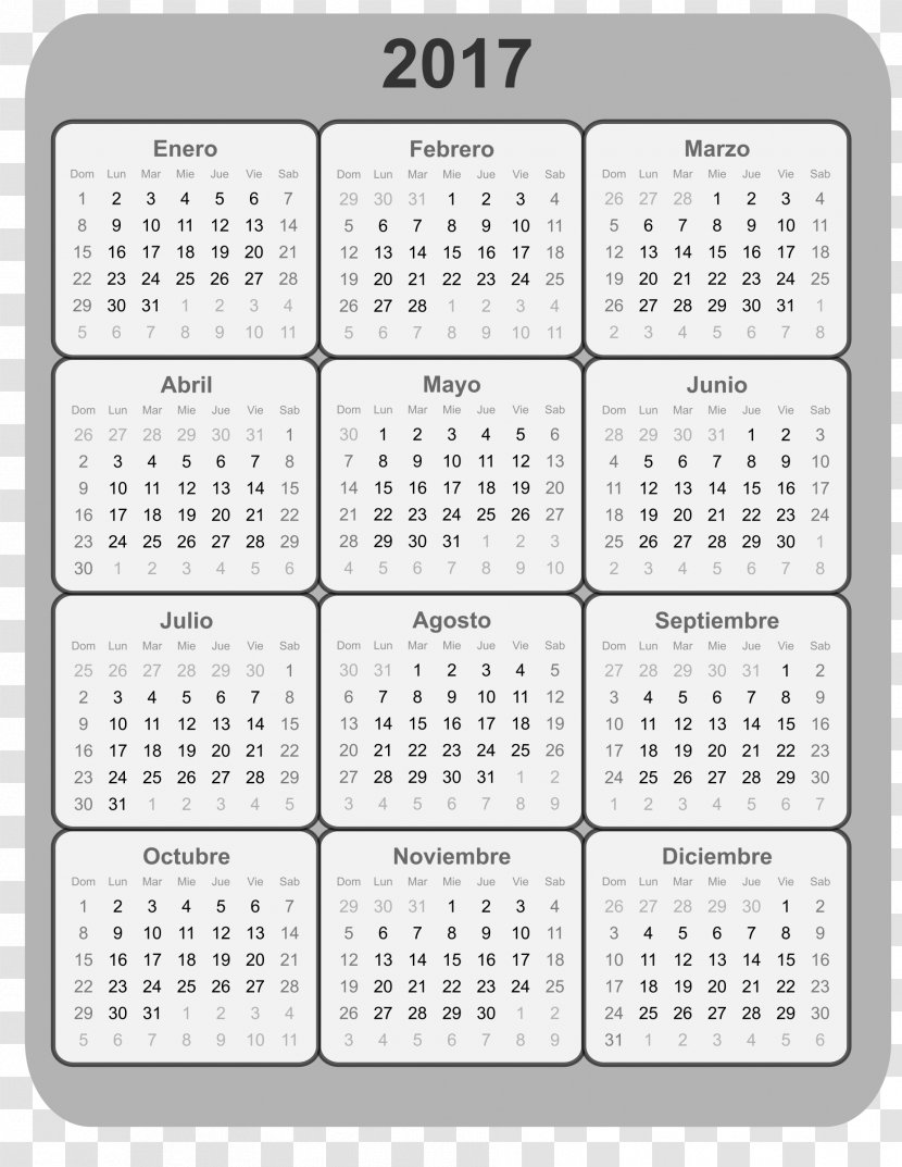 Calendar Web Template 2018 MINI Cooper Time - Calendario Transparent PNG