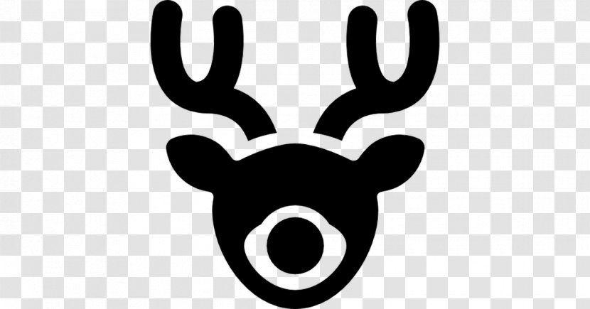 Reindeer Santa Claus Clip Art - Deer Transparent PNG