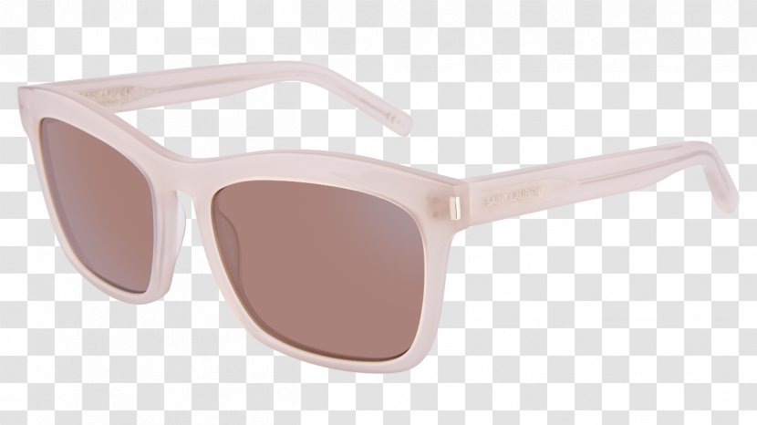 Sunglasses Goggles Plastic - Beige Transparent PNG