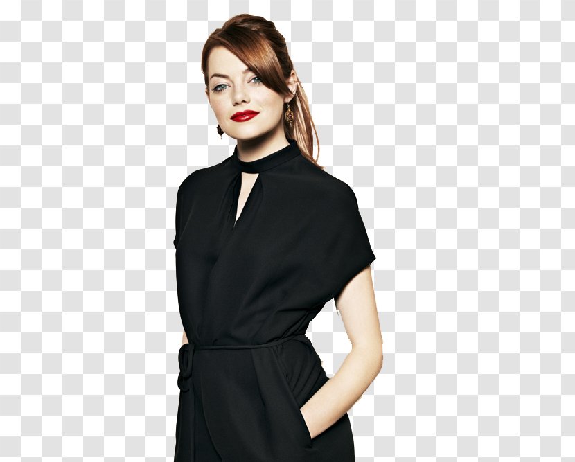 Emma Stone Superbad Actor - Neck Transparent PNG