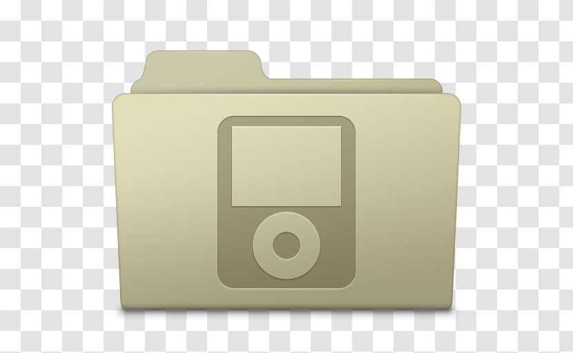 Portable Media Player Electronics Technology - IPod Folder Ash Transparent PNG