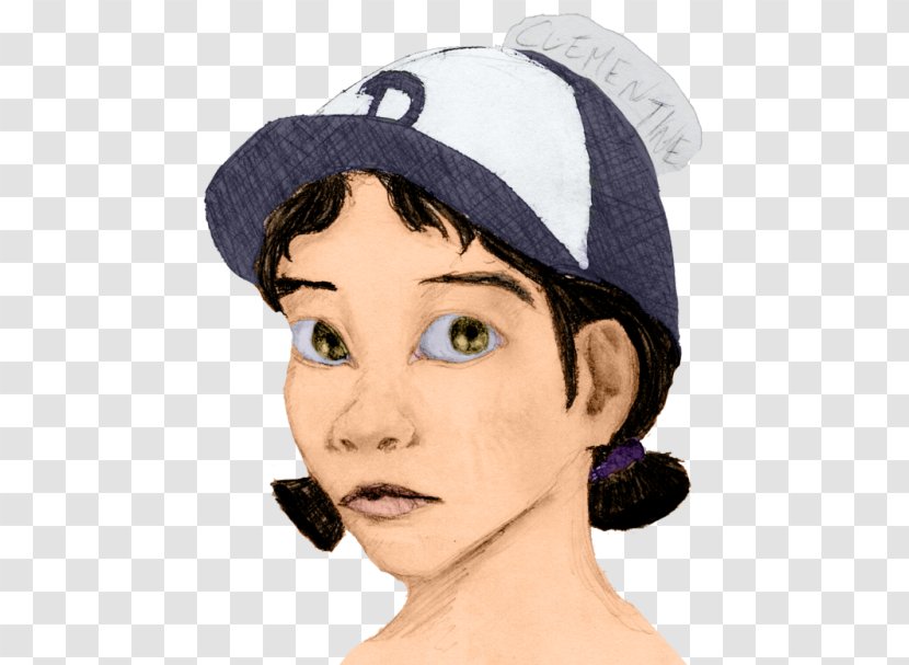 Beanie Nose - The Walking Dead Clementine Transparent PNG