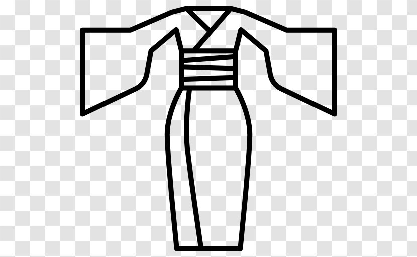 Kimono Robe Japanese Clothing Clip Art - Hand Transparent PNG