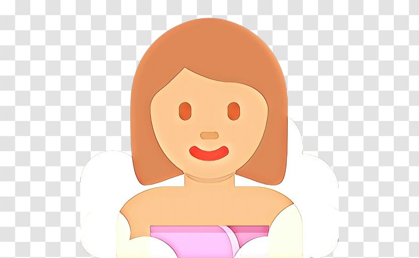 Emoji Hair - Cheek - Smile Child Transparent PNG