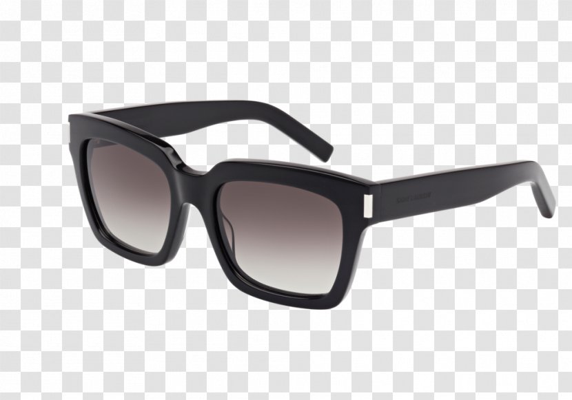Sunglasses Fashion Yves Saint Laurent SL 1 Eyewear - Black Transparent PNG