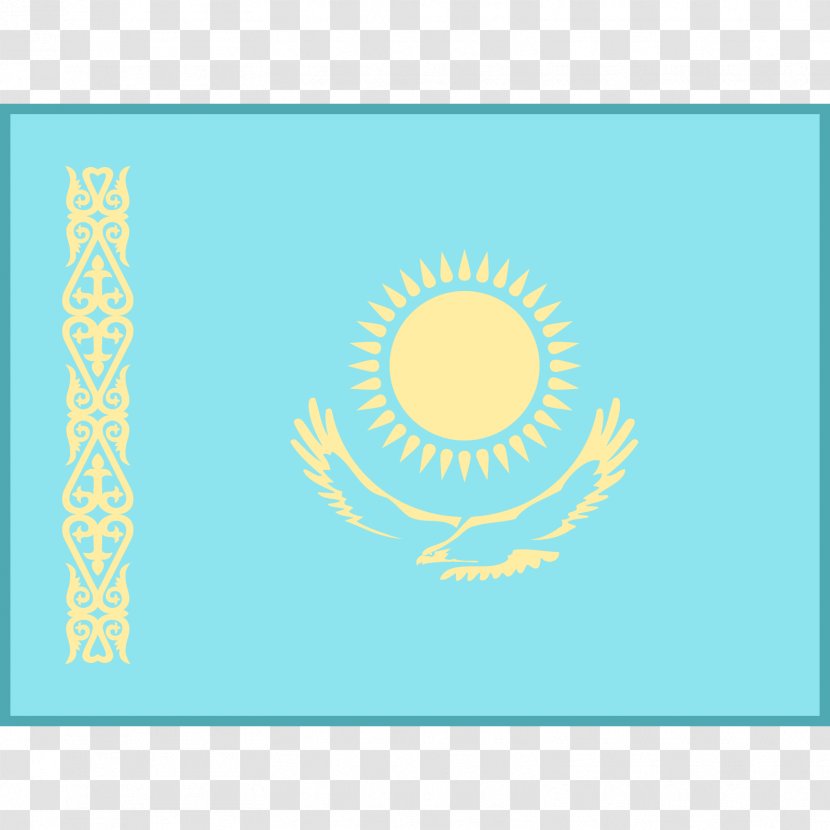 National Flag Of Kazakhstan Refrigerator Magnets Transparent PNG