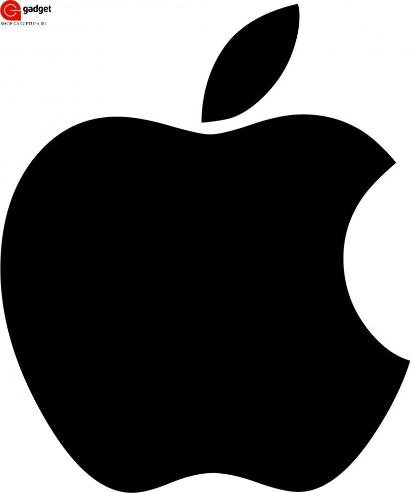Apple Logo - Silhouette - Wiki Transparent PNG