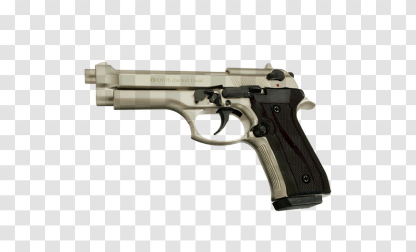 Blank Automatic Firearm 9mm P.A.K. Starter Pistols - Trigger Transparent PNG