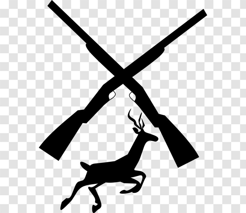 Hunting Weapon Clip Art - Silhouette Transparent PNG