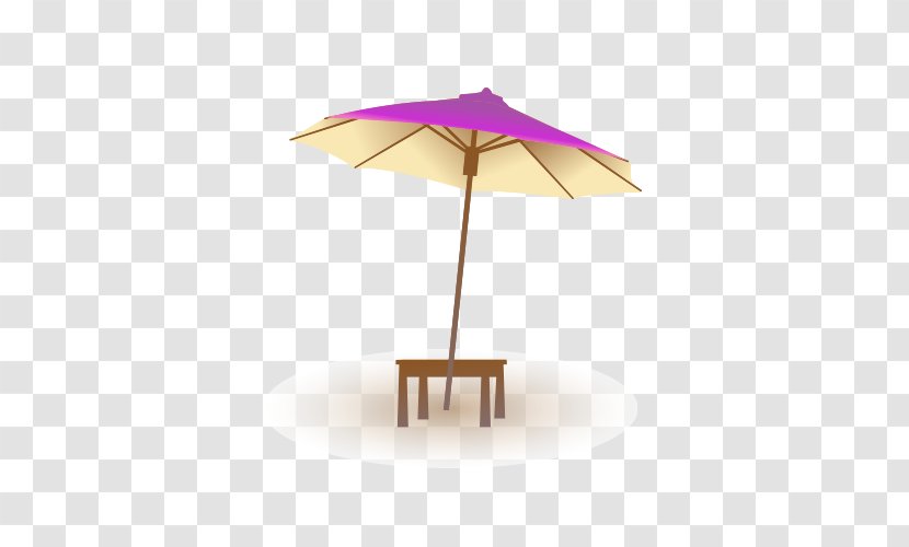 Beach Umbrella - Icon Design Transparent PNG