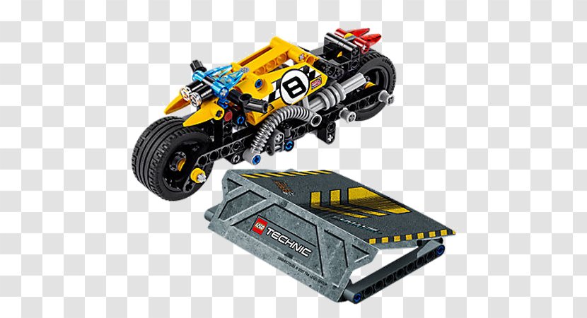Amazon.com Lego Technic Toy LEGO CARS - Cars - Bike Stunts Transparent PNG