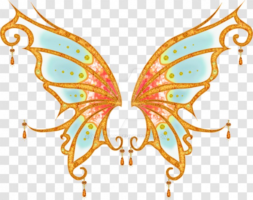 Monarch Butterfly Brush-footed Butterflies Fairy Clip Art - Wing Transparent PNG