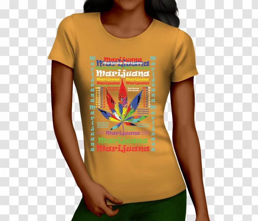 T-shirt Clothing Sleeveless Shirt - Yellow Transparent PNG