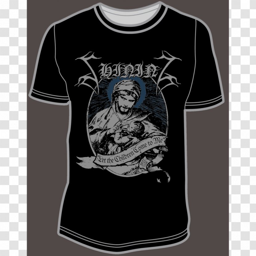 T-shirt Shining Black Metal Bathory Sleeve - Watercolor Transparent PNG