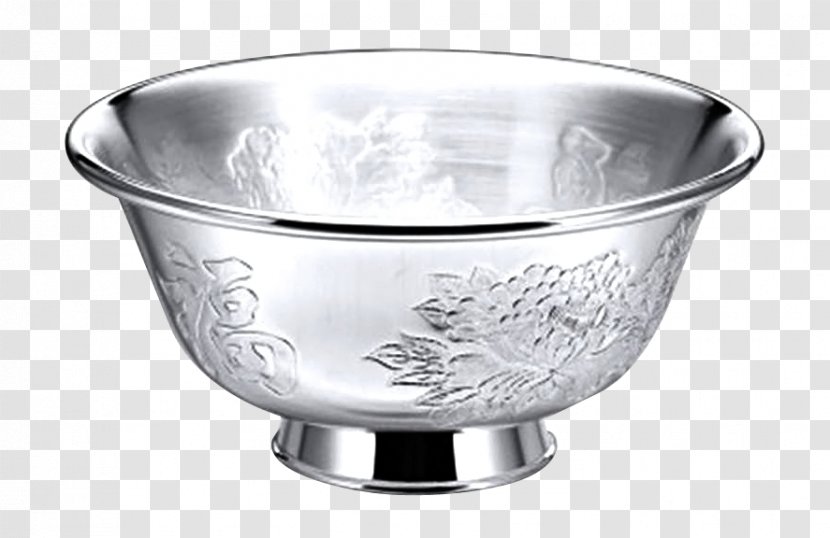 Bowl Tableware Tazxf3n - Luxury - Silver Small Transparent PNG