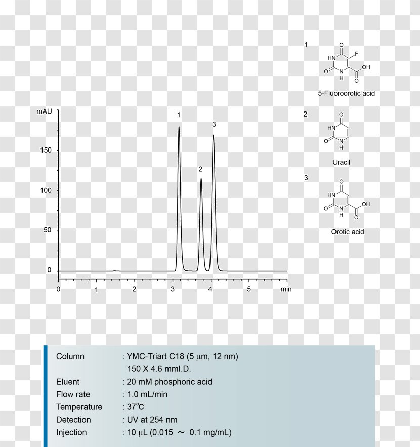Orotic Acid High-performance Liquid Chromatography Nucleic Uracil - Cromatografia Liquida A Ultra Alta Prestazione - Maleic Transparent PNG
