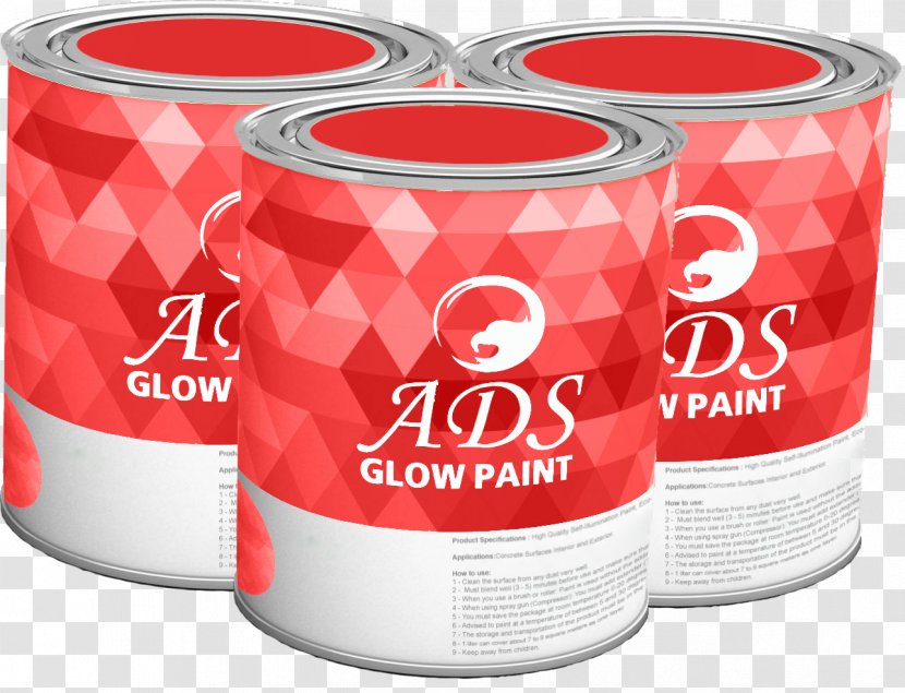 Luminous Paint Product Design Specification Oil - Aluminum Can - Light Box Advertising Transparent PNG