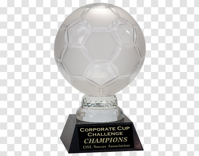 Trophy Award Commemorative Plaque Ball Medal - Sport - Glass Transparent PNG