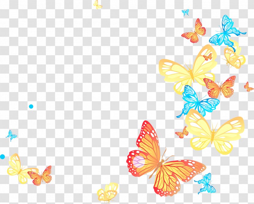 Butterfly Yellow Moths And Butterflies Pollinator Transparent PNG