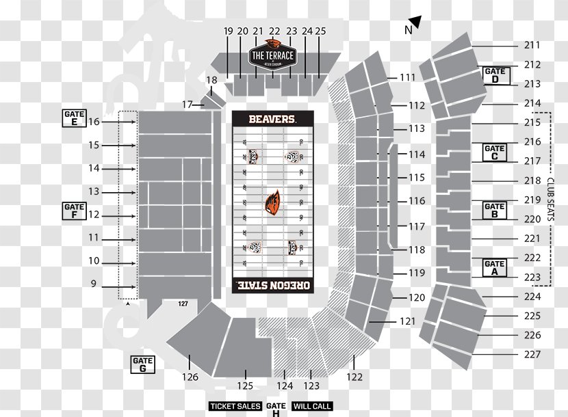 Reser Stadium Gill Coliseum Oregon State Beavers Football Ducks Men's Basketball - Corvallis - American Transparent PNG