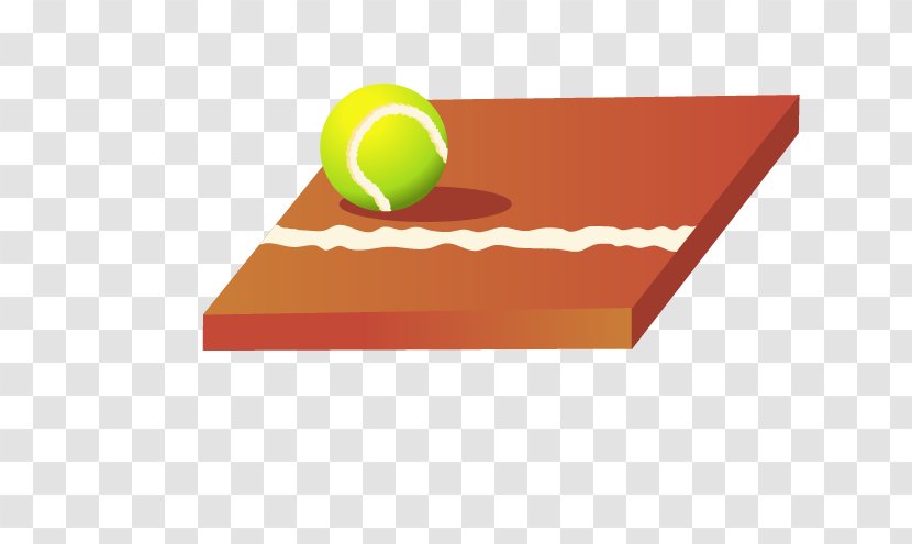 Tennis Sports Equipment - Cartoon Transparent PNG