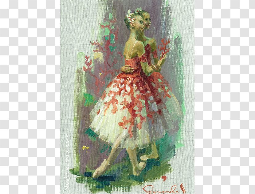 Painting Ballet Dancer Painter - Doll Transparent PNG