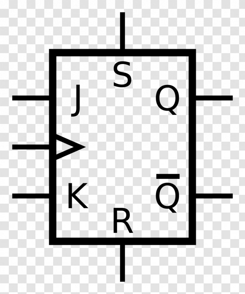 JK Flip-flop Signal Edge Triggered Clock - Diagram - Computer Transparent PNG