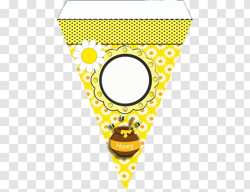 Bee Paper Party Birthday Baby Shower - Convite - Abelhinha Transparent PNG