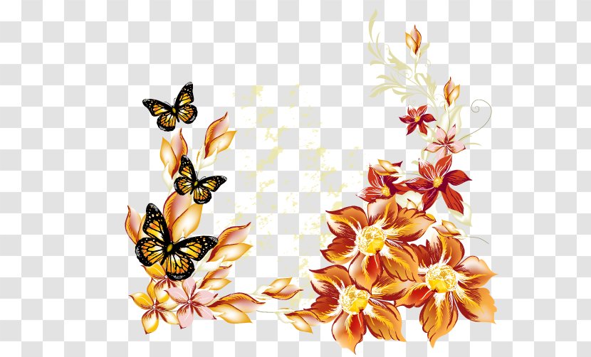 Butterfly Drawing Flower Clip Art - Membrane Winged Insect Transparent PNG