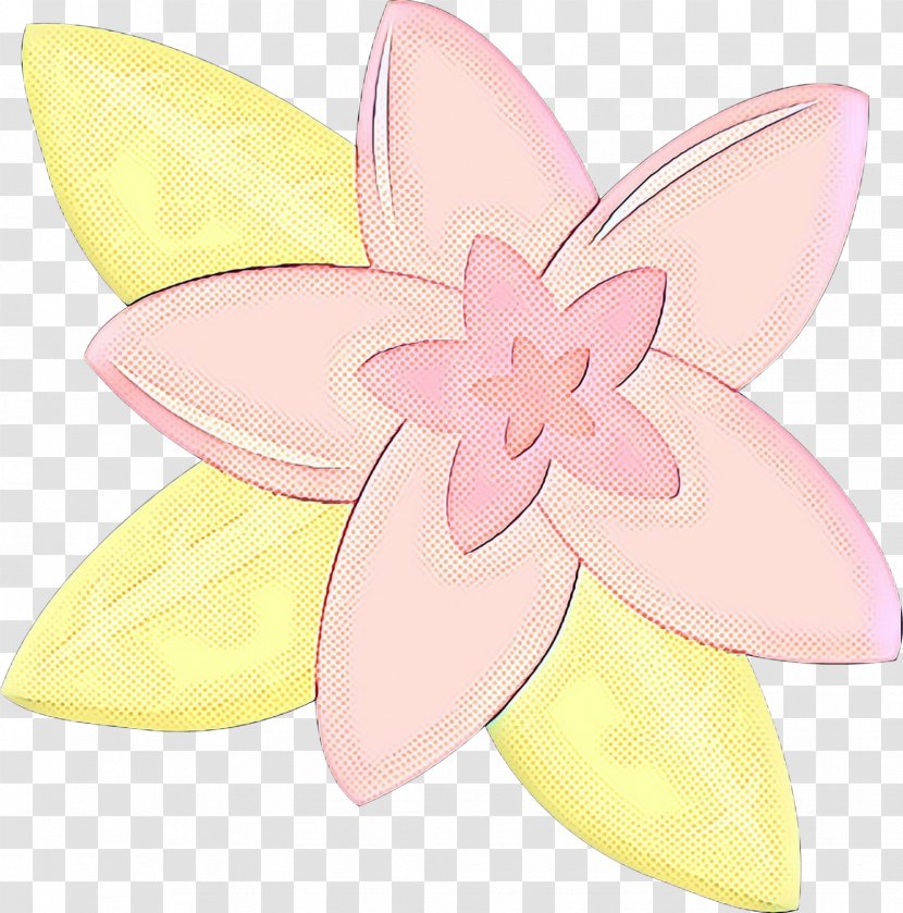 Pink Flower Cartoon - Wheel Plant Transparent PNG