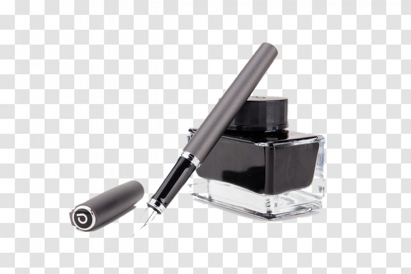 Ink Fountain Pen Calligraphy - Cosmetics Transparent PNG