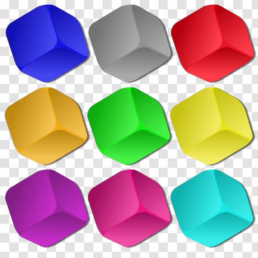 Cube Clip Art - Marble Transparent PNG