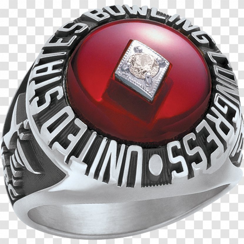 Class Ring Perfect Game United States Bowling Congress Jewellery - Sport Transparent PNG