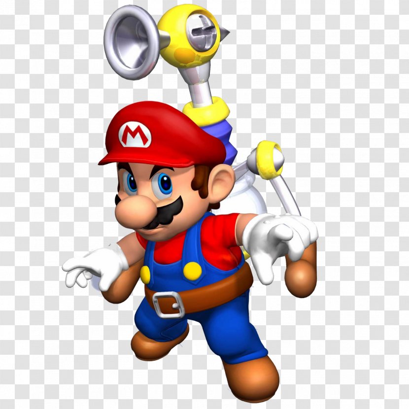 Super Mario Sunshine Galaxy New Bros 64 - Nintendo Transparent PNG