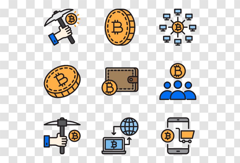 Clip Art Infographic - Digital Image - Bitcoin Psd Transparent PNG