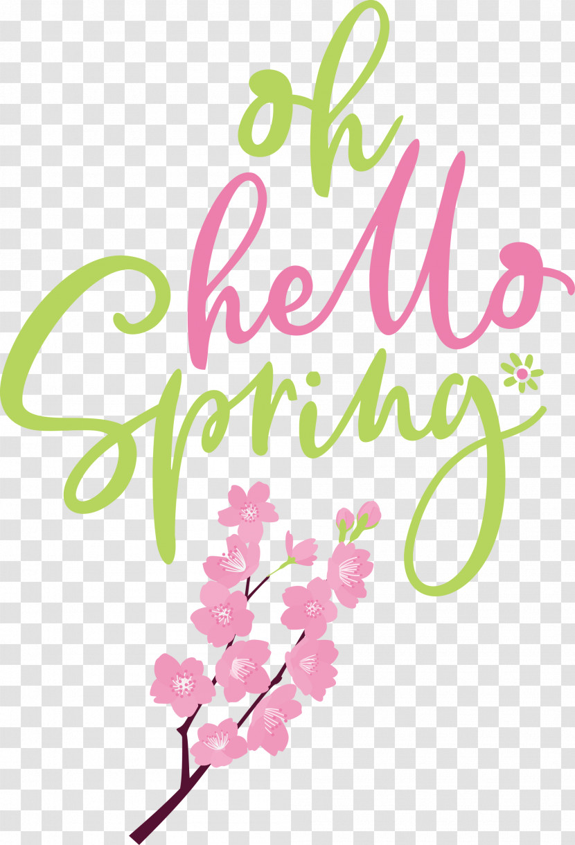 Oh Hello Spring Hello Spring Spring Transparent PNG