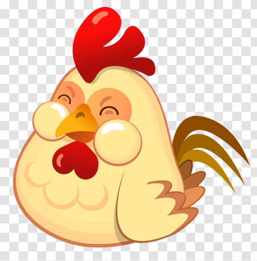 Chicken Rooster - Livestock - Hand-painted Chick Transparent PNG