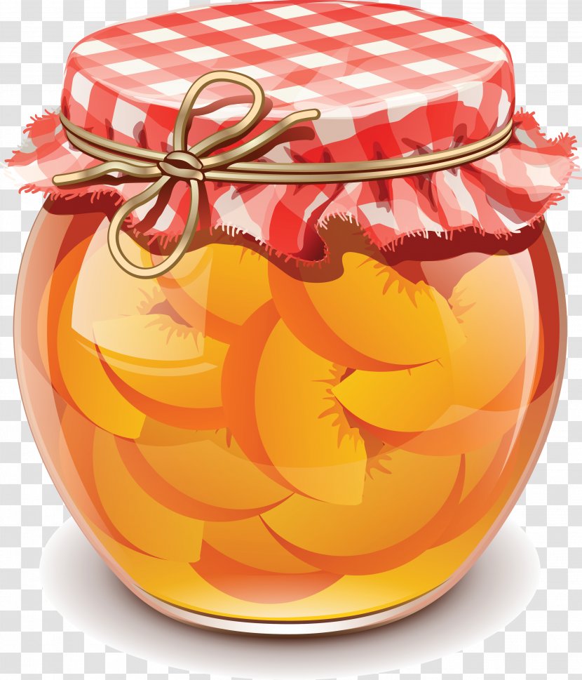 Gelatin Dessert Fruit Preserves Jar Transparent PNG