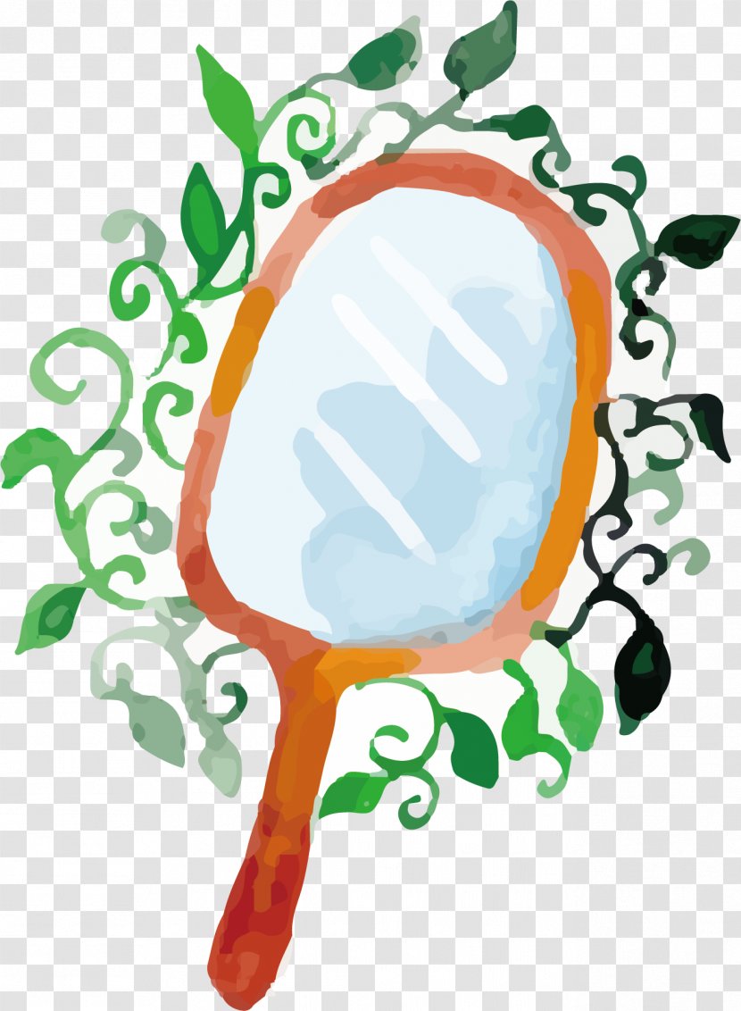 Download Wand - Area - Watercolor Mirror Vector Transparent PNG