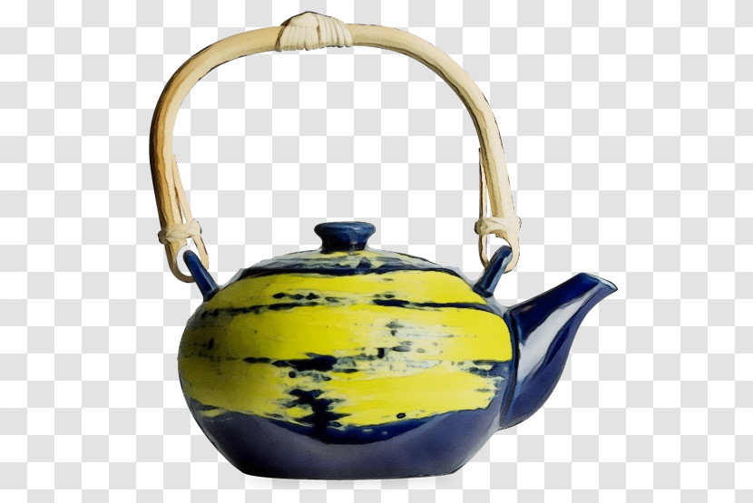 Kettle Teapot Stovetop Kettle Ceramic Pottery Transparent PNG