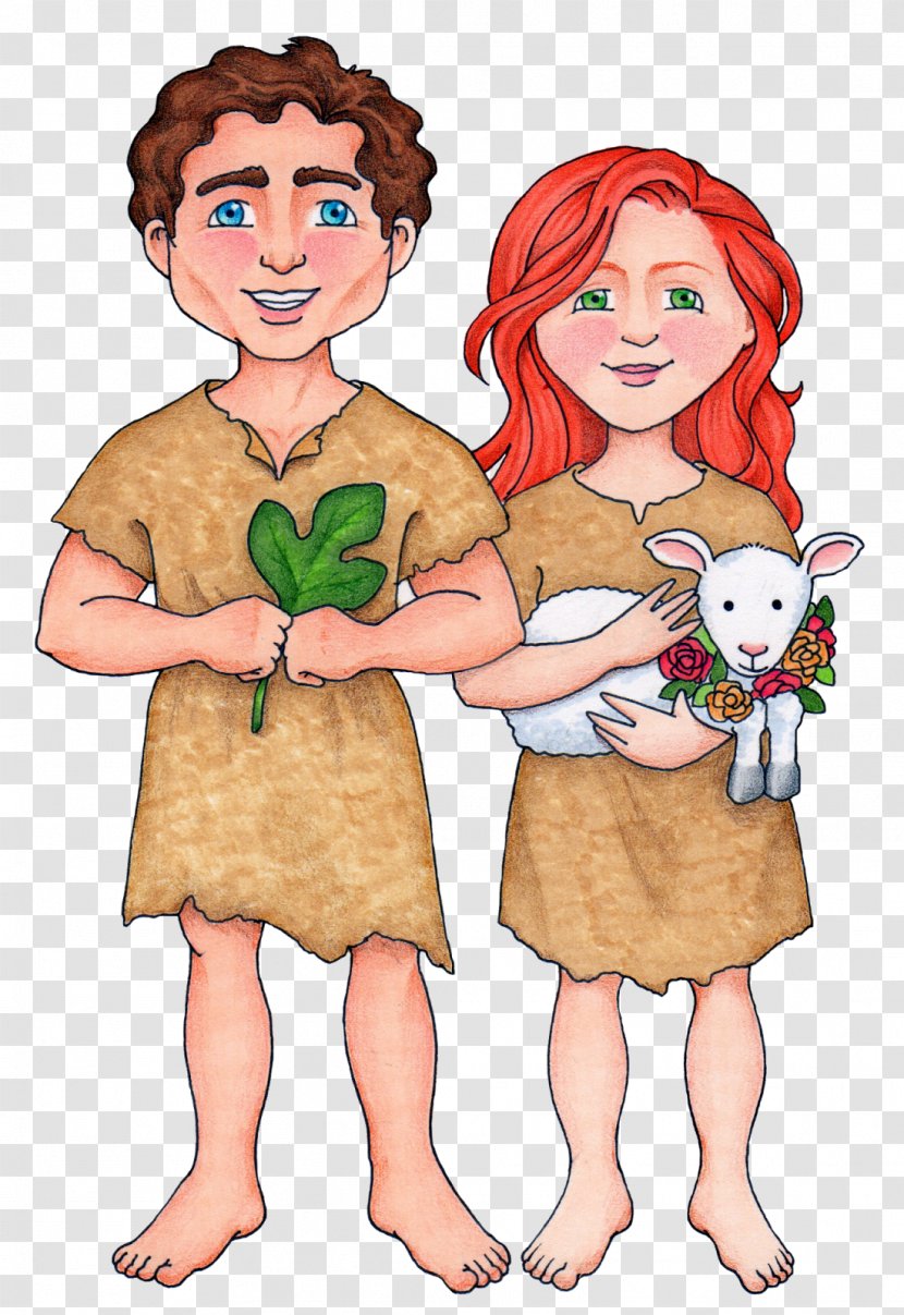 Adam And Eve Website Clip Art - Cartoon - Cliparts Transparent PNG