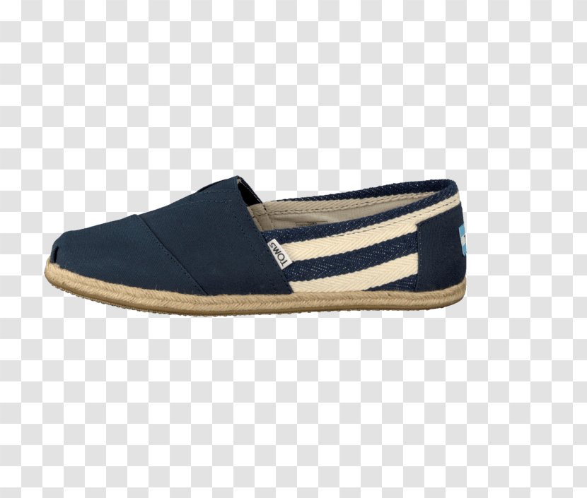 Toms Shoes Navy Espadrille Slip-on Shoe - Outdoor - Stripes Transparent PNG