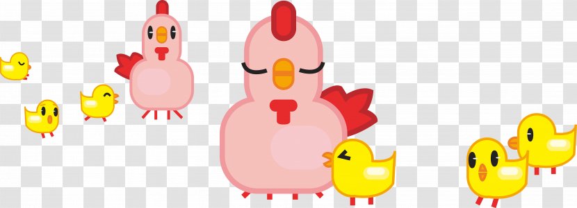 Chicken Clip Art - Vertebrate - Creative Chick Vector Transparent PNG