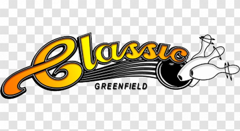 Classic Lanes Greenfield Logo Trademark Brand Graphic Design - Bowling Game Night Transparent PNG